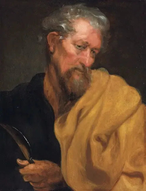 De apostel Sint Barthélemi - Antoine van Dyck

Source:
L'apôtre Saint Barthélemy - Antoine van Dyck