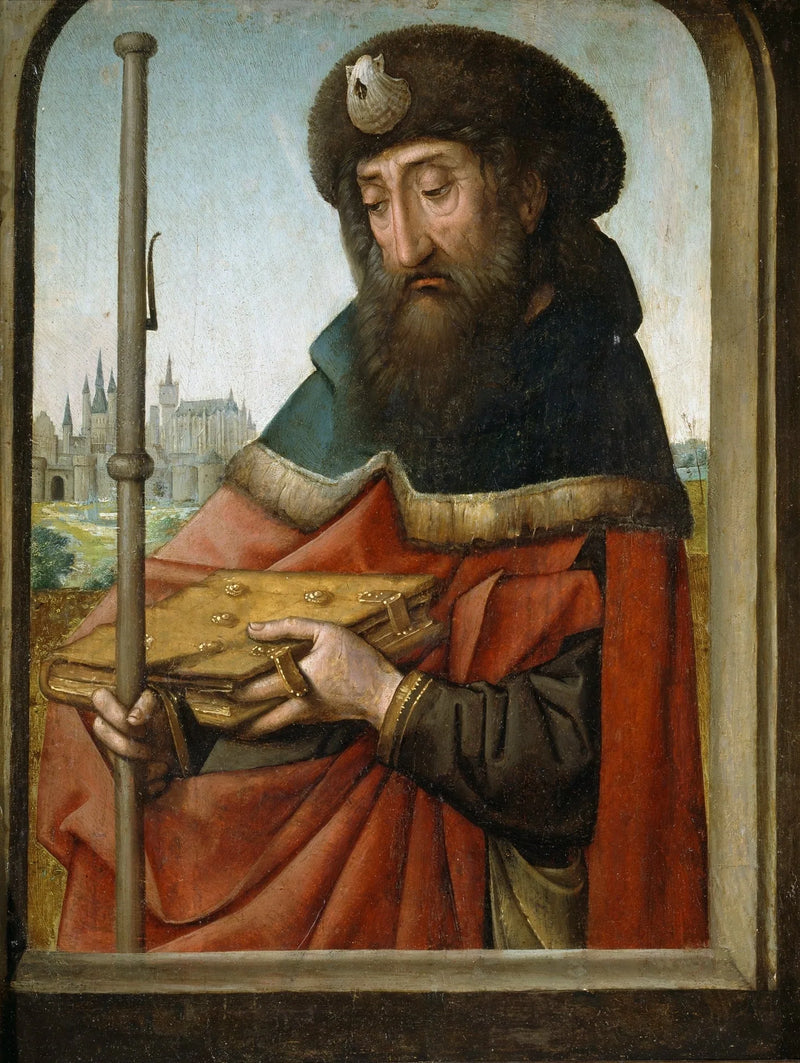 De apostel Sint Jacobus - Juan de Flandes