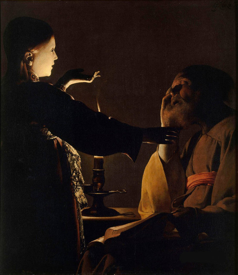 De verschijning van de engel aan Jozef - Georges de La Tour