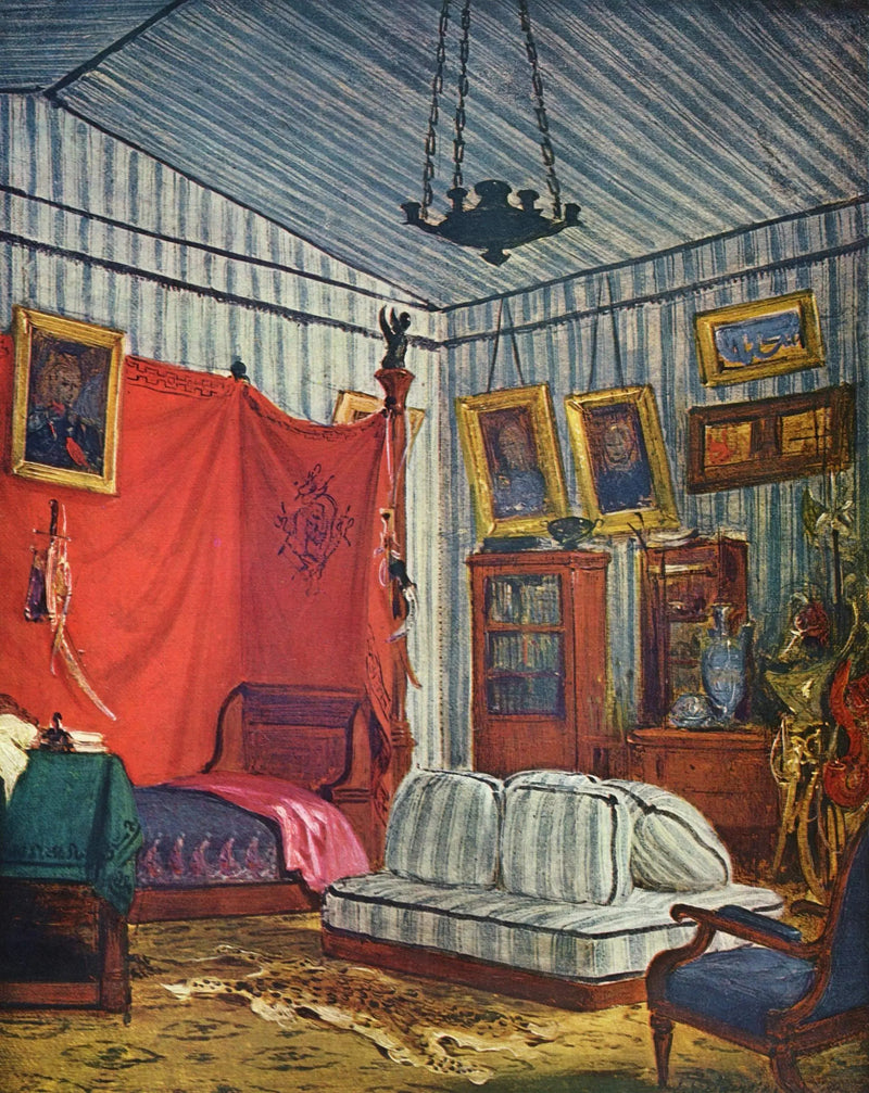 Het Appartement van graaf de Mornay - Eugène Delacroix
