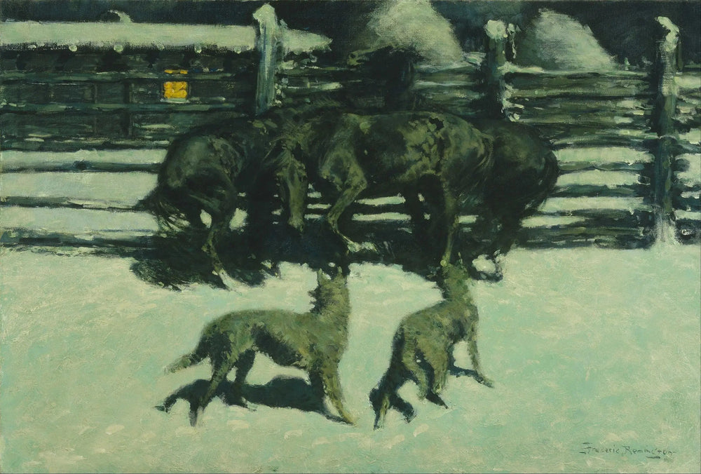 L’appel à l’aide - Frederic Remington - Alpha Reproduction