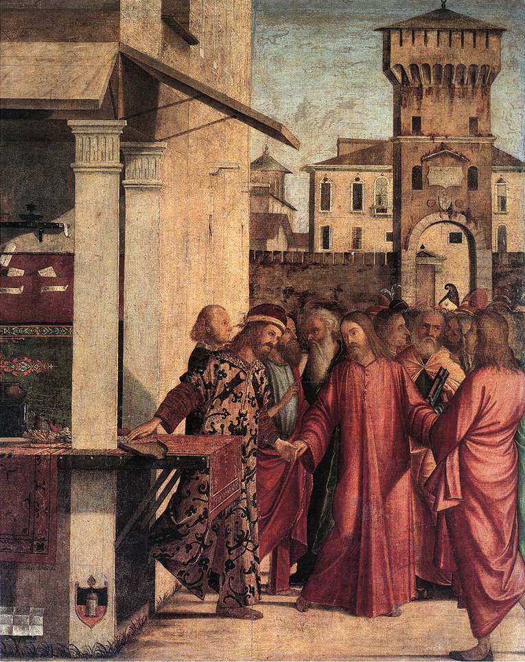 De roep van Matthieu - Vittore Carpaccio