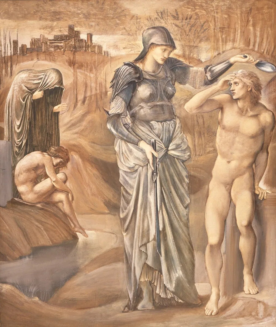 De roep van Perseus - Edward Burne-Jones