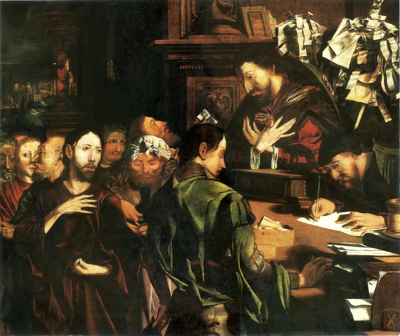De roep van Sint-Matthijs. - Marinus van Reymerswale