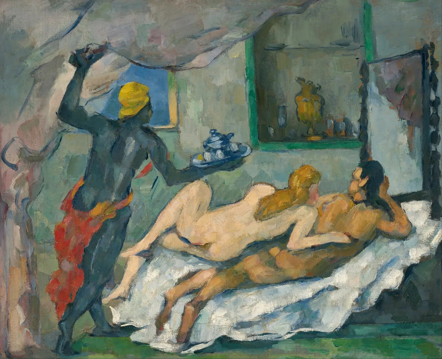 De namiddag in Napels - Paul Cézanne