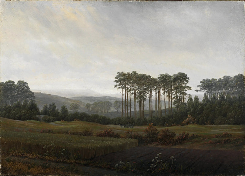 De Middag - Caspar David Friedrich