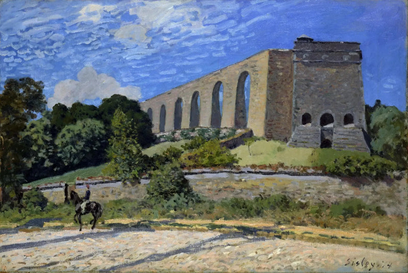De Aquaduct van Marly - Alfred Sisley