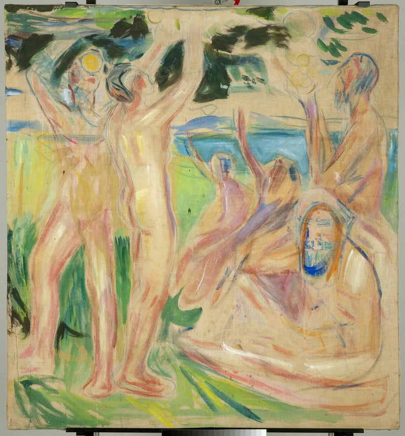 De Levensboom: rechterdeel - Edvard Munch