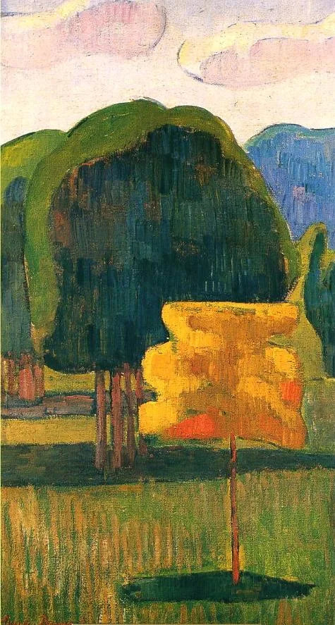 De gele boom - Émile Bernard