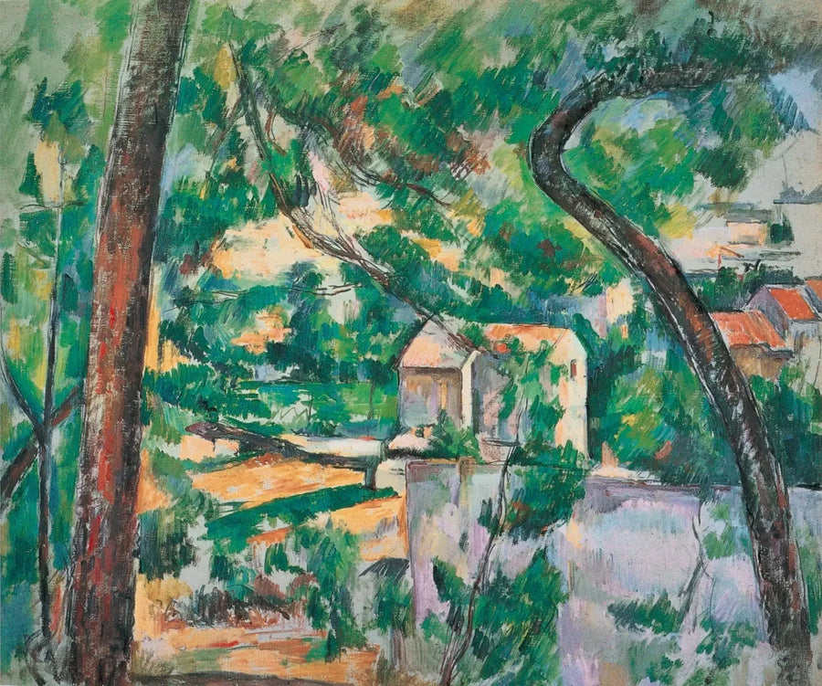 De kromme boom - Paul Cézanne