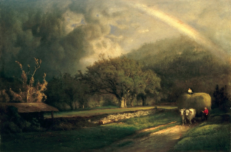 De regenboog in de heuvels van Berkshire - George Inness

Source:
L'arc-en-ciel dans les collines du Berkshire - George Inness