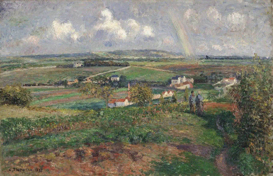 De Regenboog, Pontoise - Camille Pissarro