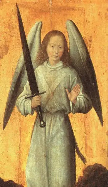 De aartsengel Michaël - Hans Memling