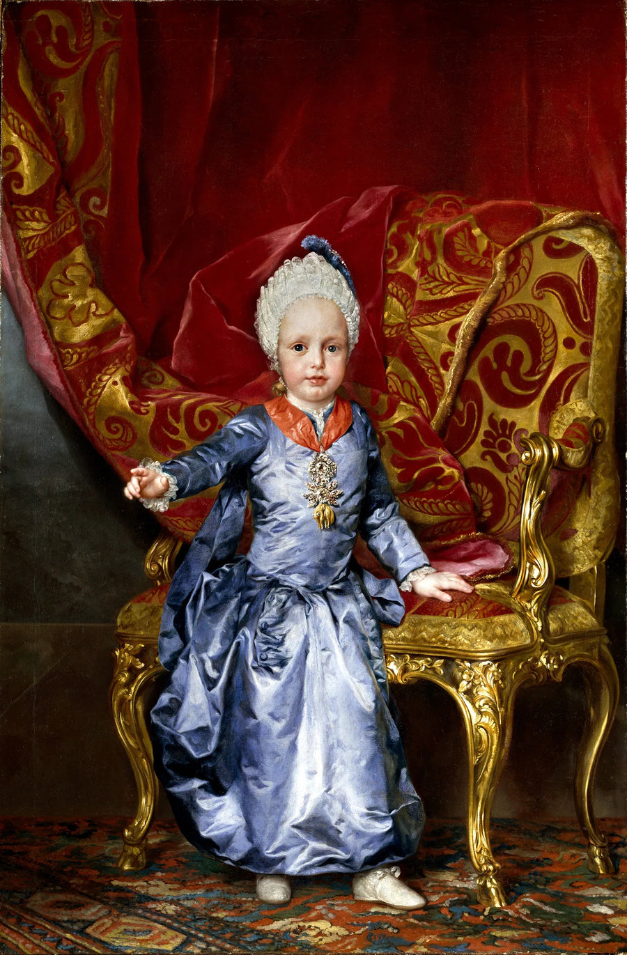 De aartshertog François van Oostenrijk - Anton Raphael Mengs