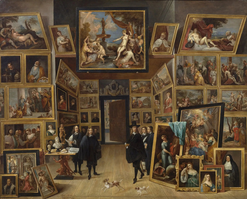 De aartshertog Leopold-Guillaume in zijn schilderijenhal in Brussel - David Teniers de Jonge

Source:
L'Archiduc Léopold-Guillaume dans sa galerie de peinture à Bruxelles - David Teniers le Jeune