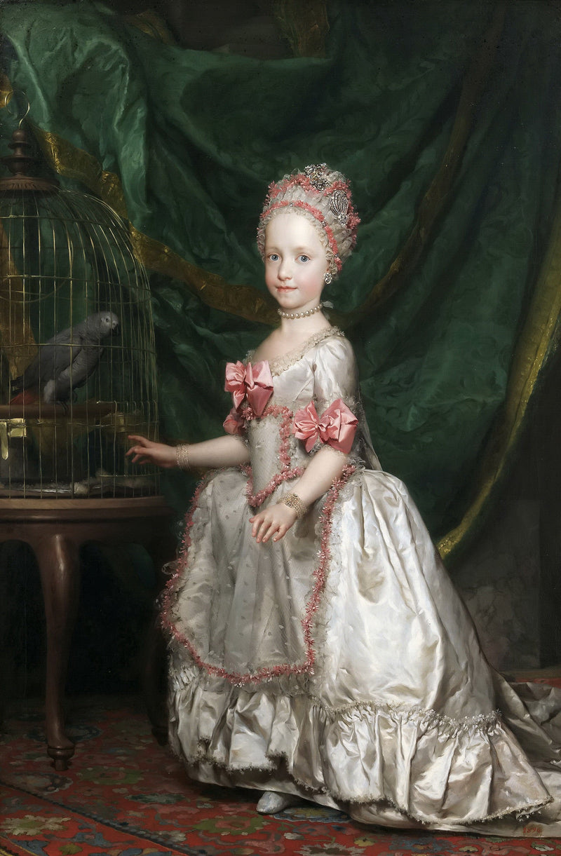 De aartshertogin Maria Theresia van Oostenrijk - Anton Raphael Mengs