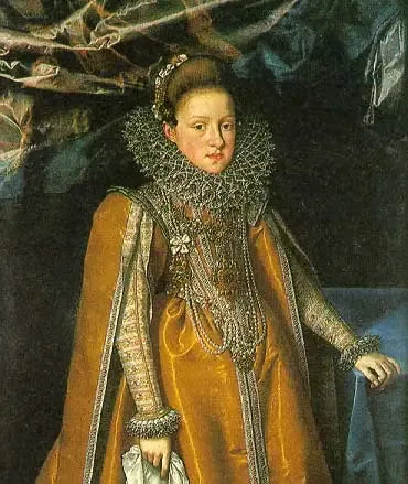De aartshertogin Marie-Madeleine van Oostenrijk - Frans Pourbus de Jonge

Source:
l'archiduchesse Marie-Madeleine d'Autriche - Frans Pourbus the Younger