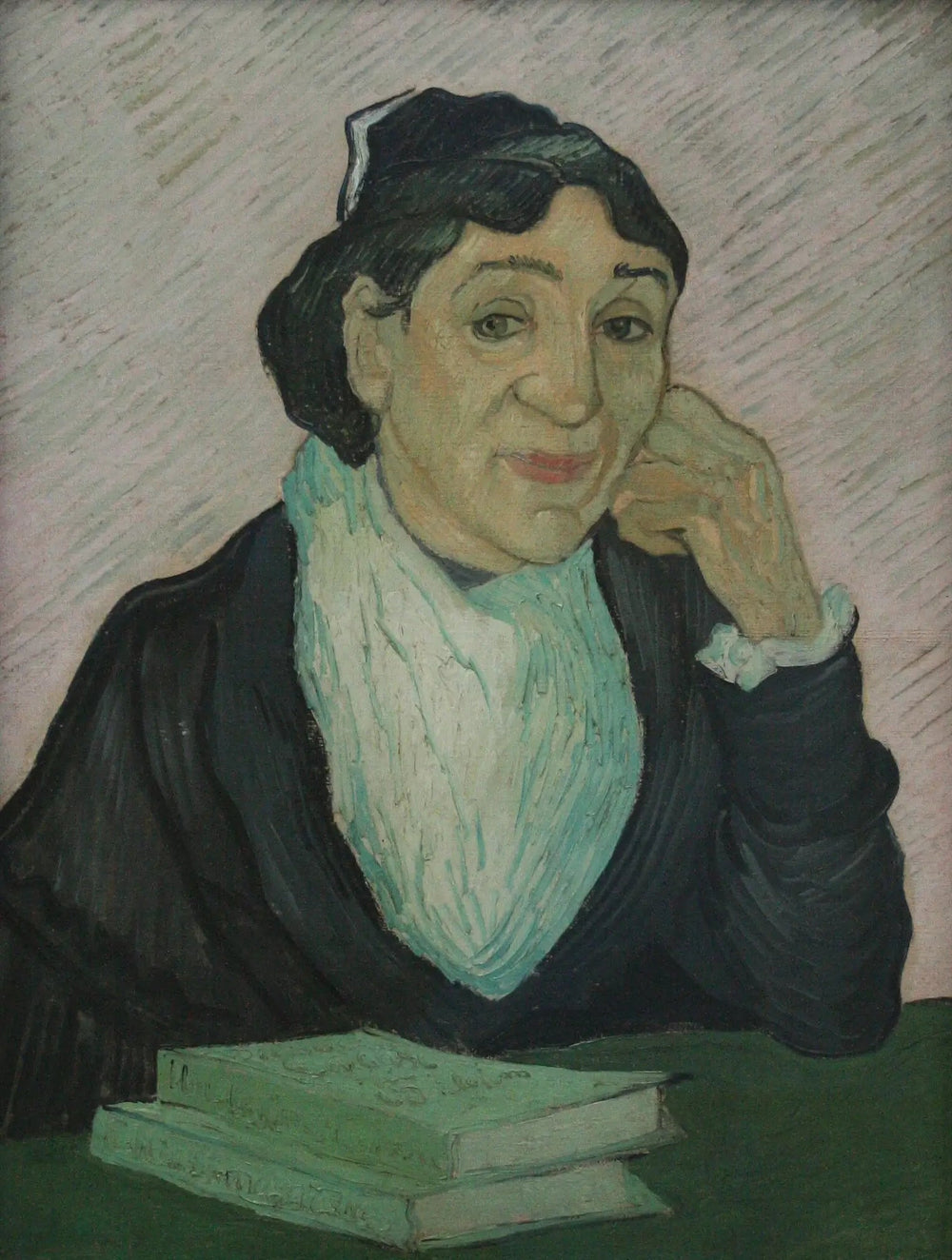 Reproduction du tableau « L'Arlésienne - Vincent van Gogh » par Alpha Reproduction en peinture à l’huile