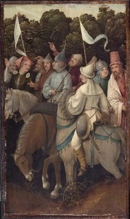 De Aankomst van de Wijzen - Hieronymus Bosch