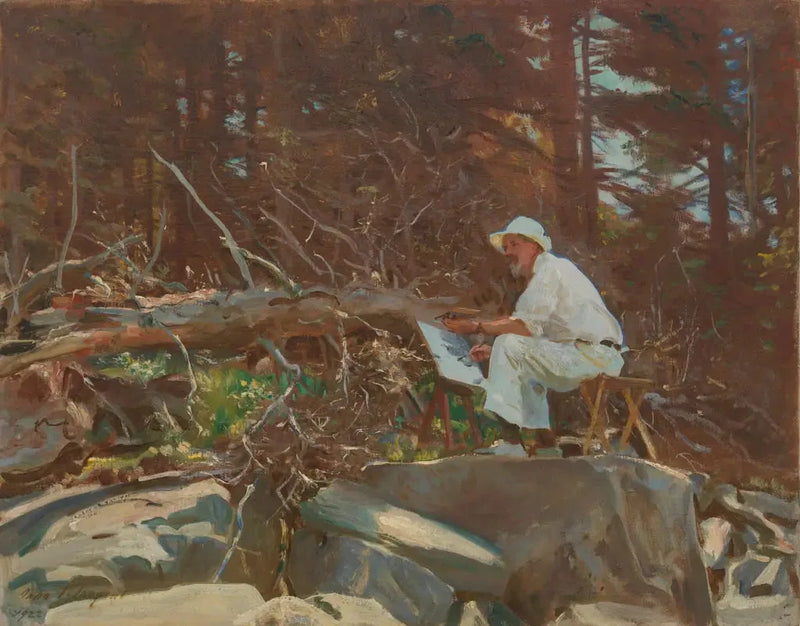 De kunstenaar schetst - John Singer Sargent