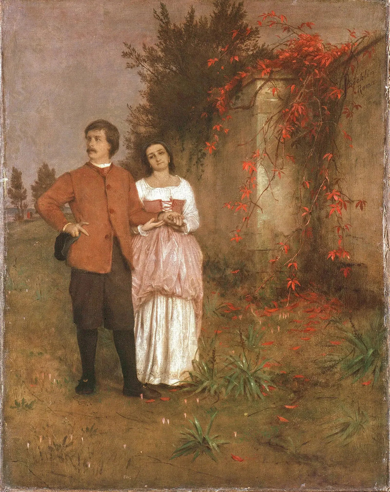 De kunstenaar en zijn vrouw - Arnold Böcklin

Source:
L'artiste et sa femme - Arnold Böcklin