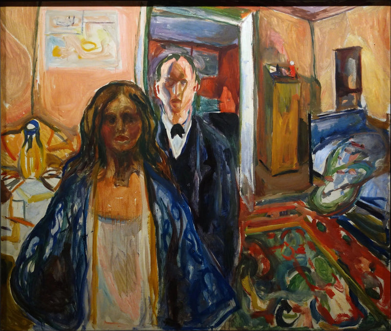 De Kunstenaar en zijn Model - Edvard Munch