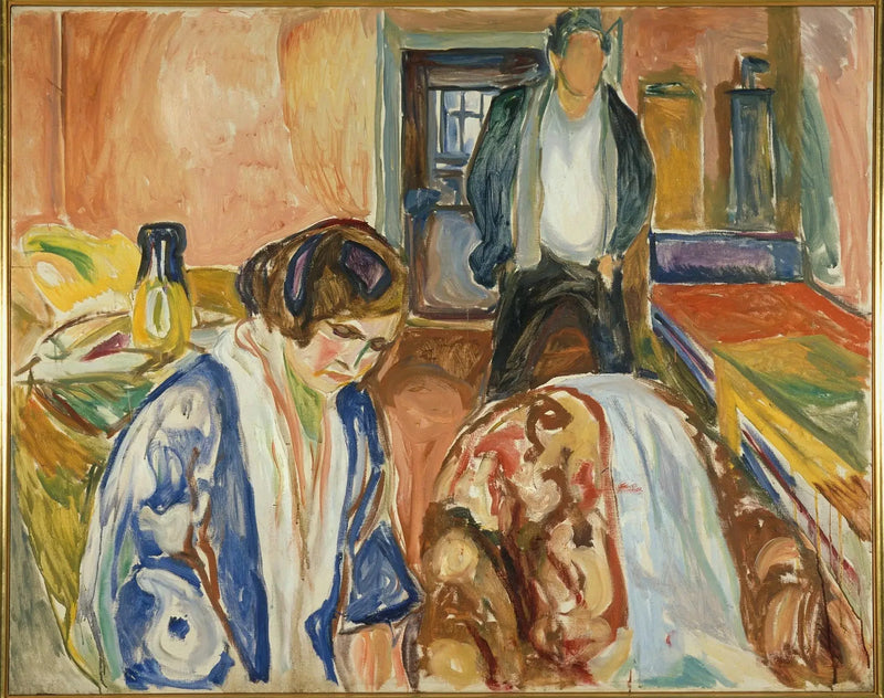 De Kunstenaar en zijn Model - Edvard Munch