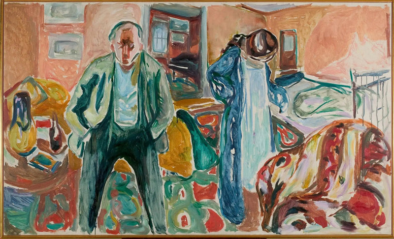 De Kunstenaar en zijn Model - Edvard Munch
