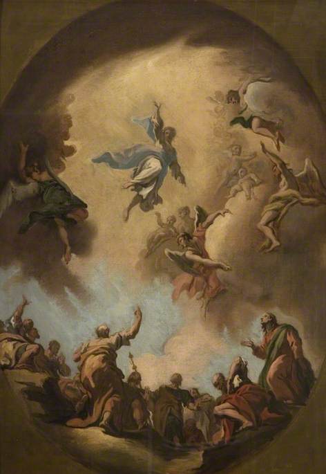 De Hemelvaart van Christus - Sebastiano Ricci