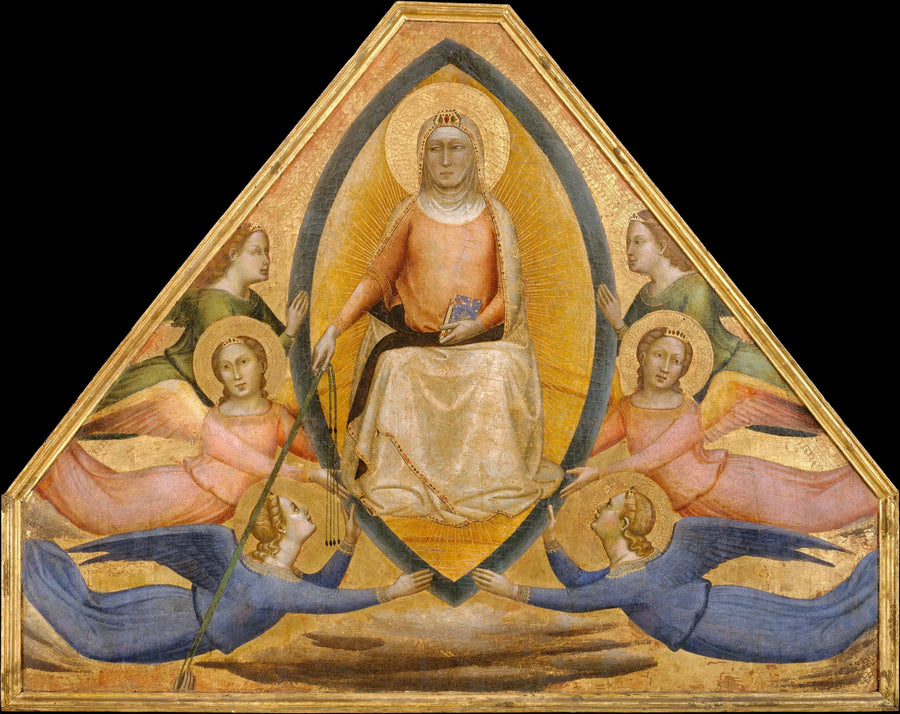 De Opname van de Maagd - Bernardo Daddi