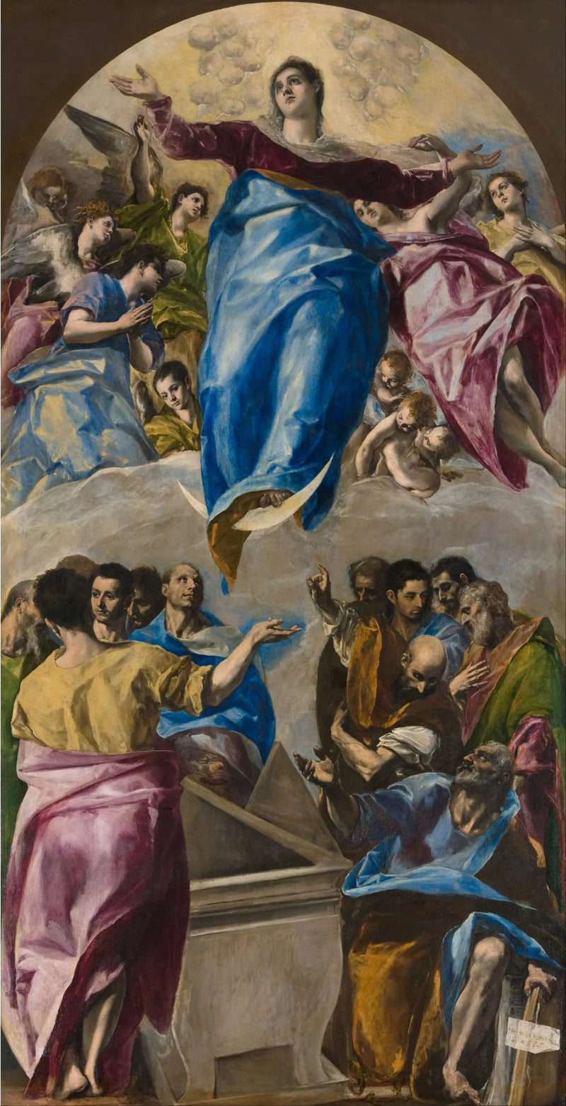 De Aankomst van de Maagd - El Greco