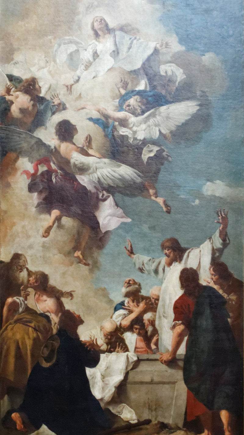 De Opname van de Maagd - Giovanni Battista Piazzetta