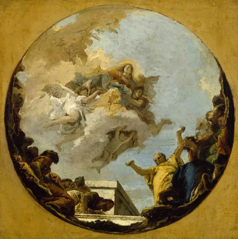 De Aanname van de Maagd - Giovanni Battista Tiepolo