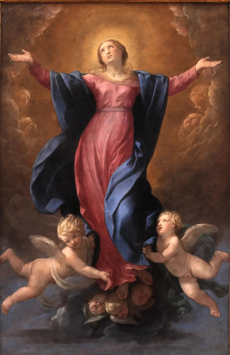 De Opname van de Maagd - Guido Reni