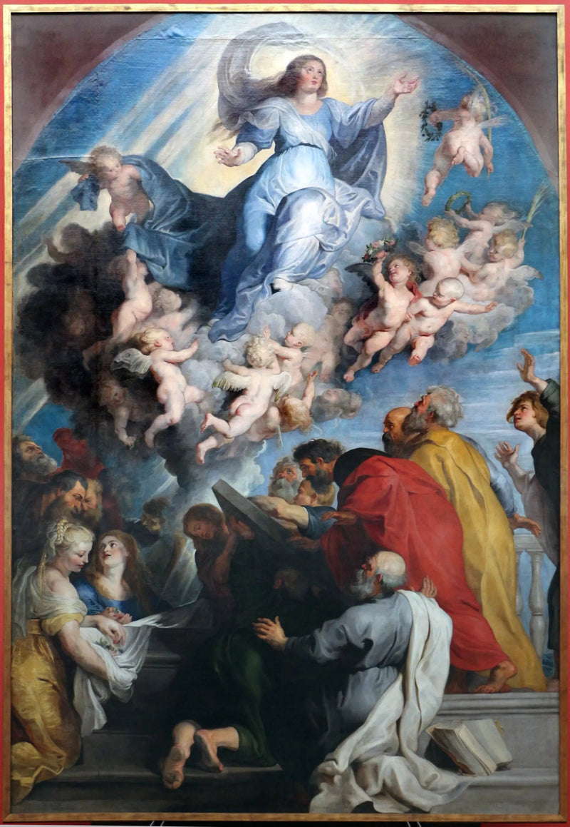 De Aanname van de Maagd - Peter Paul Rubens