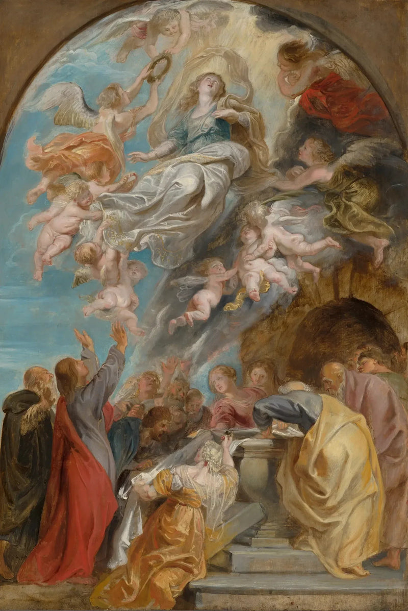 De Aanname van Maria - Peter Paul Rubens