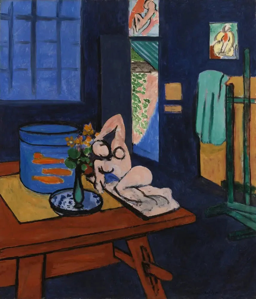 De Werkplaats met Rode Vissen - Henri Matisse