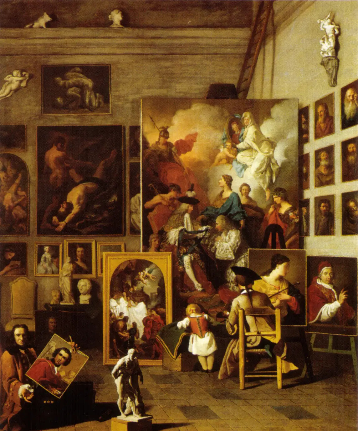 L’Atelier du peintre - Pierre Subleyras - Alpha Reproduction