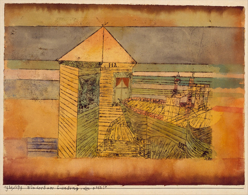 De wonderbaarlijke landing, of de « 112 ! » - Paul Klee