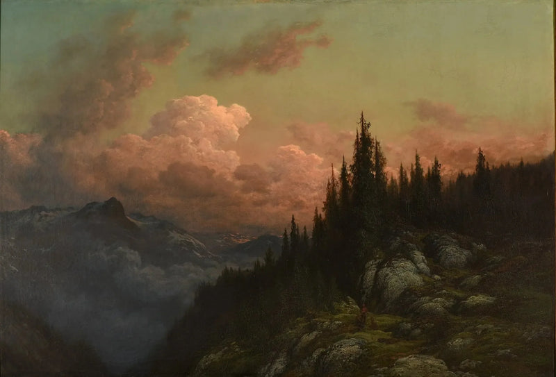 De Ochtendherinnering van de Alpen - Gustave Doré