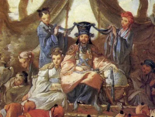 Het publiek van de Chinese keizer - François Boucher