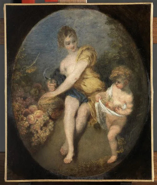 De herfst - Antoine Watteau