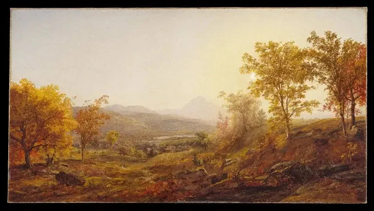 De herfst op de berg Chocorua - Jasper Francis Cropsey