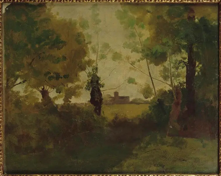 De herfst in Médoc - Odilon Redon