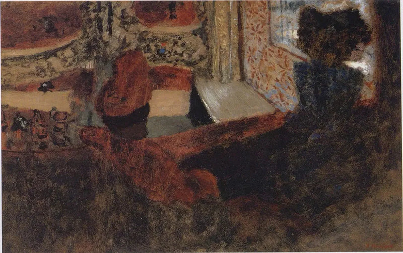 De voorgrond op het Antoine-theater - Édouard Vuillard
