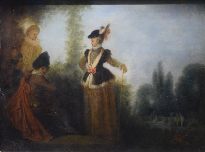 De Avonturierster - Antoine Watteau