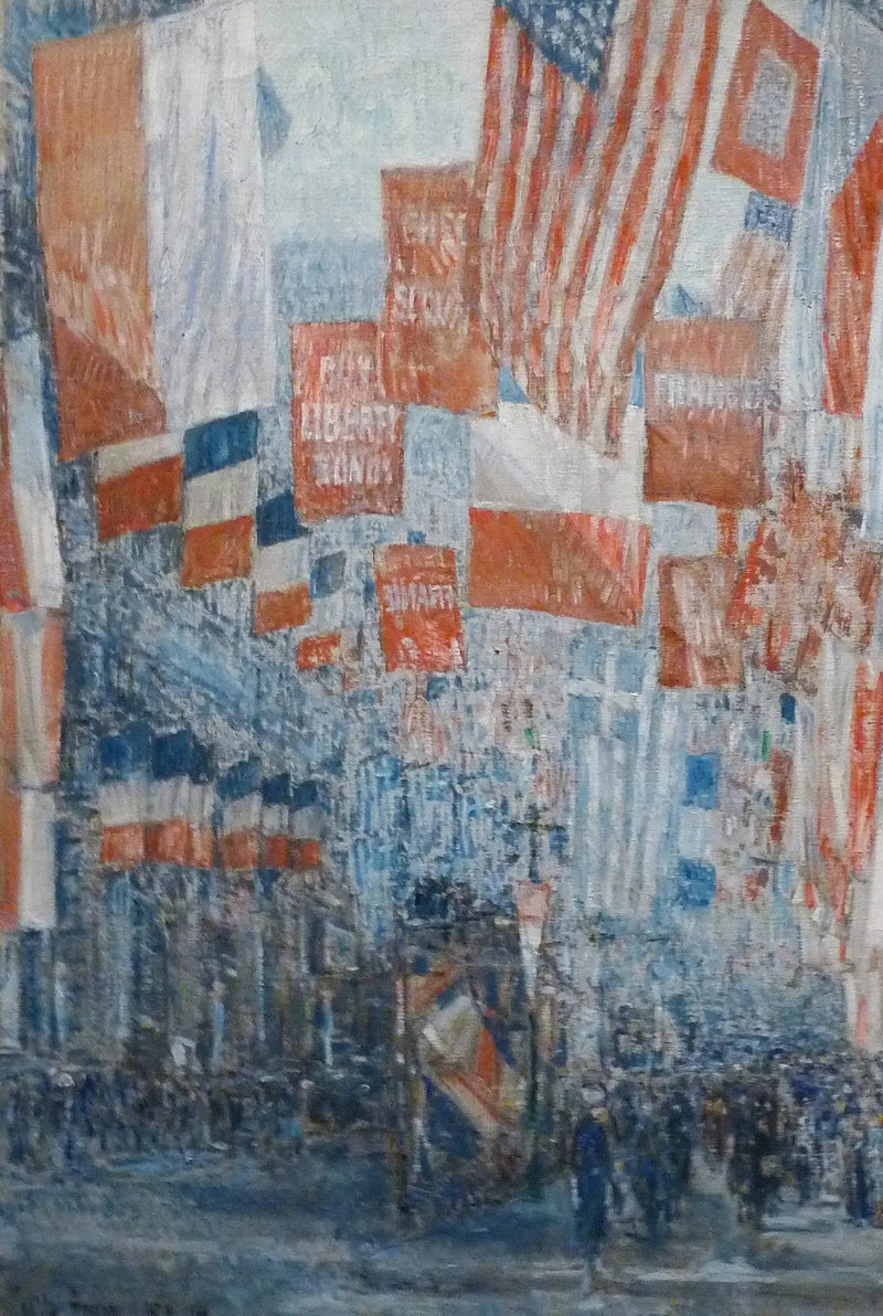 De Avenue des Alliés, 5e avenue, New York - Childe Hassam

Source:
L'Avenue des Alliés, 5e avenue, New York - Childe Hassam