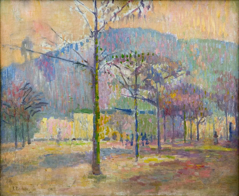 De avenue Saint-Paul en de Côte Sainte-Catherine, Rouen - Robert Antoine Pinchon