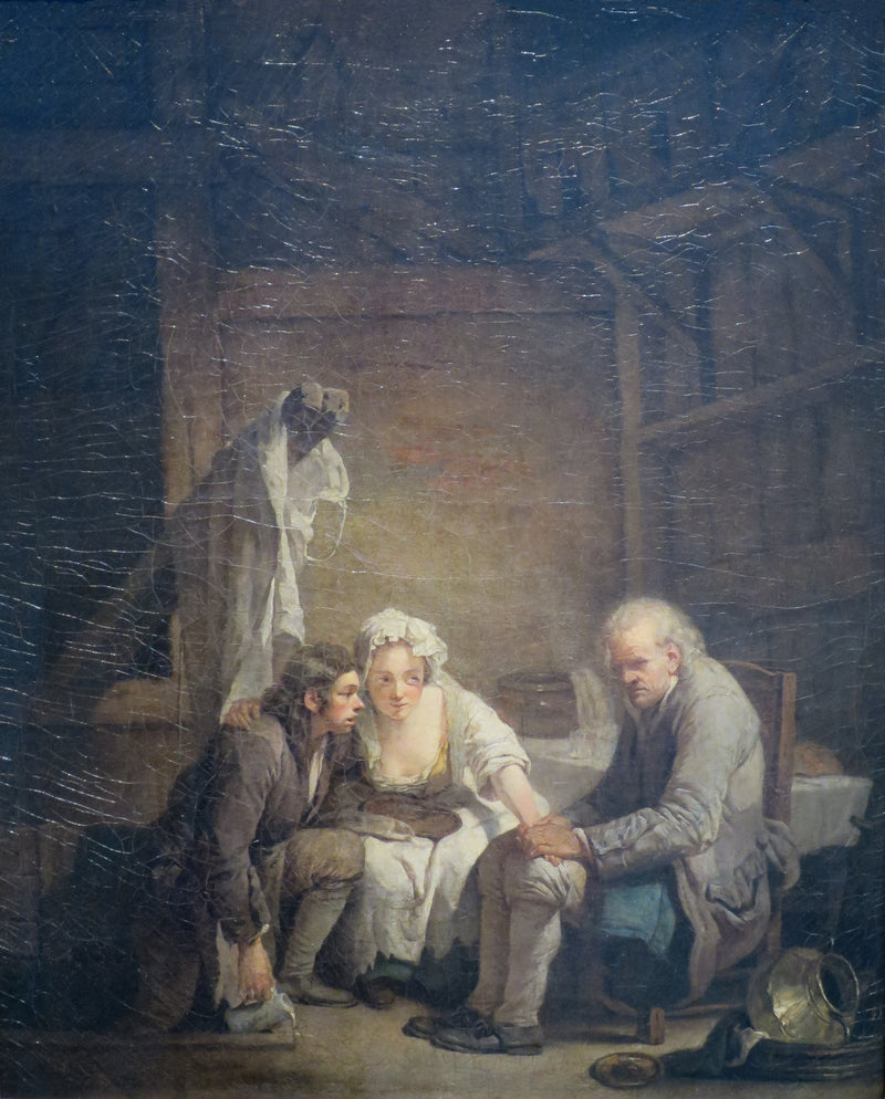 De bedrieglijke blinde - Jean-Baptiste Greuze