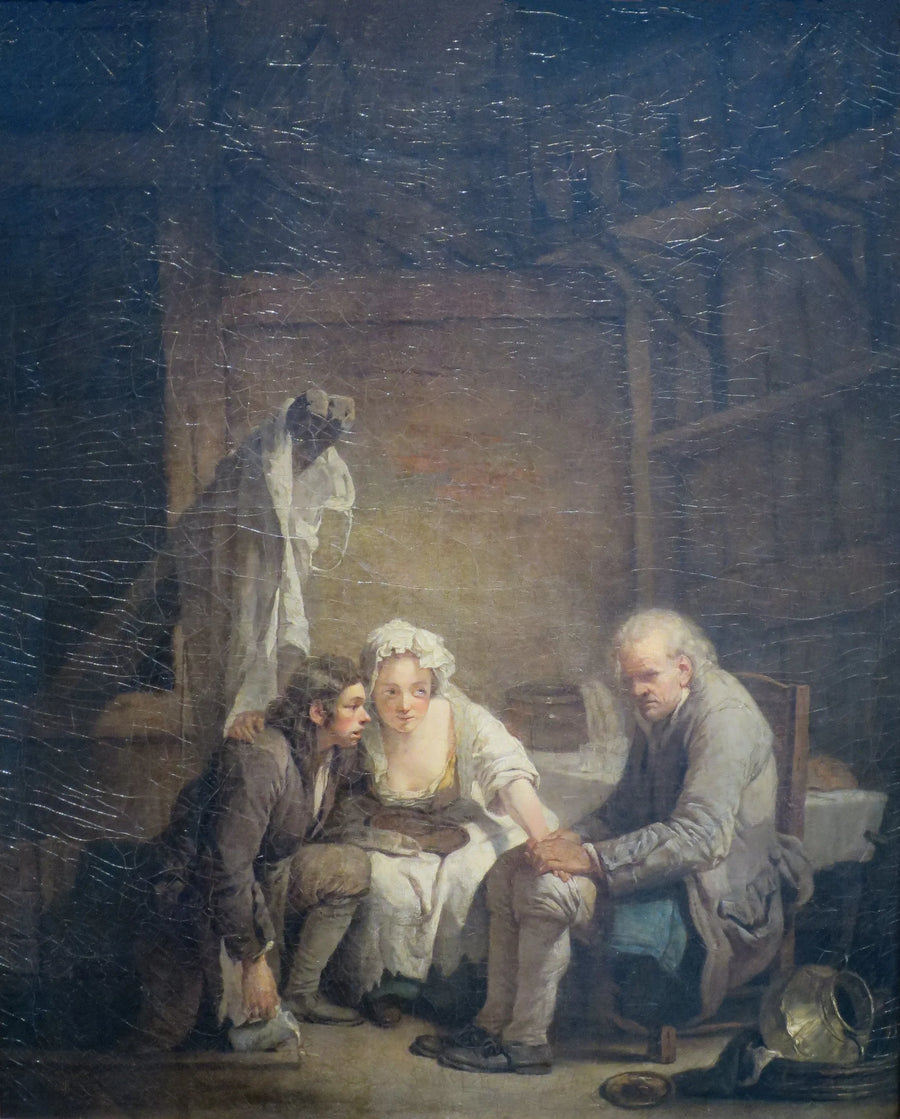 De bedrieglijke blinde - Jean-Baptiste Greuze